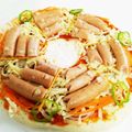 人生虹色's cooksnap of when they made 鯉のぼりピザ.
