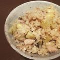 skkmrok's cooksnap of when they made ツナと大豆とさつま芋の炊き込みごはん.