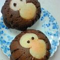 よこひぃ's cooksnap of when they made さるのココアメロンパン.