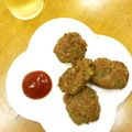 た↑おぷん's cooksnap of when they made ひとくちハンバーグ☆チーズイン.