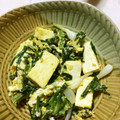 ミニぱたん's cooksnap of when they made 旬のわけぎと豆腐の卵とじ.