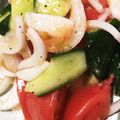 みぅスカ's cooksnap of when they made トマトときゅうりのナムル風サラダ.