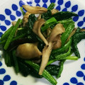 フランボワーズ415's cooksnap of when they made ほうれん草とキノコの炒め物.