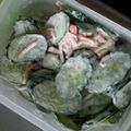 ポポポポポフィ〜♡'s cooksnap of when they made きゅうりとカニカマのマヨ和え.