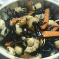 京ちゃんプー☆'s cooksnap of when they made 超簡単！100円おかず～ひじき煮(^o^.