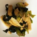 みーこちゃん。's cooksnap of when they made チンゲン菜と油揚げの煮びたし.