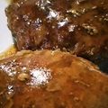 クックFKDQS9☆'s cooksnap of when they made 簡単煮込みハンバーグ.