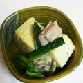 ゆず382's cooksnap of when they made 簡単☆とり肉＆小松菜＆厚揚げの煮物.
