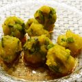 スタイリッシュママ's cooksnap of when they made かぼちゃの煮物でみたらし団子♪.