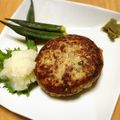 105445's cooksnap of when they made 水きりなし！超簡単豆腐ハンバーグ.