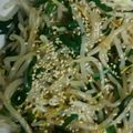 一期一代's cooksnap of when they made 一瞬で！もやしのナムル風♡.