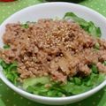 えぷりん's cooksnap of when they made コッテリ旨ウマッ♪肉味噌丼.