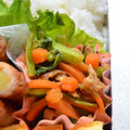 猫背56513's cooksnap of when they made あと一品☆簡単☆小松菜と油揚げの煮びたし.