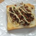 きらり流れ星's cooksnap of when they made 元気いっぱい☆納豆トースト.
