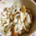 peaなっつ's cooksnap of when they made 長芋とちくわの梅和え.