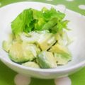みっくママ's cooksnap of when they made アボとセロリのクリーミーサラダ.