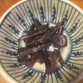 フレッシュトマト's cooksnap of when they made 捨てずにおいしく☆なすの皮のきんぴら.