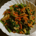 okatake's cooksnap of when they made 小松菜と油揚げのさっと煮.