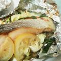 *neige*'s cooksnap of when they made 魚焼きグリルde 鮭のバターホイル焼き.