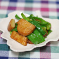 ぽっぽぺぺ's cooksnap of when they made ★ピーマンとさつまあげの簡単炒め★.