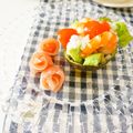 tommy 0304's cooksnap of when they made 大根おろしで海鮮サラダ☆アボカドココット.