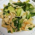 fukudoru's cooksnap of when they made えのき入り卵スクランブルちんげん菜.
