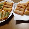 まこイロ's cooksnap of when they made ささみチーズ春巻き.