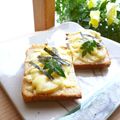 あっぷるカモミール's cooksnap of when they made 筍の山椒風味のトースト.