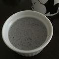 ポメちょん's cooksnap of when they made 簡単!!ゼラチン不要の黒ゴマプリン.
