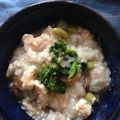 ゆりたっきぃ's cooksnap of when they made 炊飯器で、鶏肉のお粥。.
