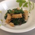 わいわいのオミチ's cooksnap of when they made ホウレン草と油揚げのあんかけ.