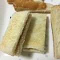 miumick's cooksnap of when they made 子供の朝食に♪きなこハチミツサンド.
