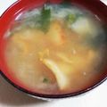 あさここなっつ's cooksnap of when they made キムチが残ったら挑戦！キムチ味噌汁.