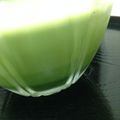 ふわニャンコ　's cooksnap of when they made 余った牛乳de♡簡単おやつ抹茶プリン♡.