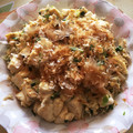 ♪marin♪'s cooksnap of when they made ご飯がすすむ！じゃことお豆腐の卵とじ.