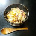見習い主夫たけ's cooksnap of when they made 5分でパラパラスパムチャーハン！.