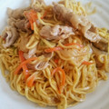 njsk's cooksnap of when they made 焼きそば風とんこつ焼きラーメン♪♪.