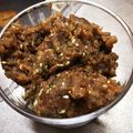 chisatolia's cooksnap of when they made 手軽に鹿児島の味！豚味噌～ご飯のお供に❤.