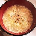 ゆかりりりー's cooksnap of when they made 春キャベツのふんわり卵スープ.