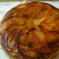 ゆきだるまの母's cooksnap of when they made 炊飯器で！りんごのケーキ.