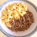 ステルトミチル's cooksnap of when they made 簡単そぼろ丼♪.