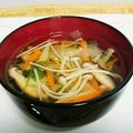 ☆yamanou★'s cooksnap of when they made たっぷりキノコと野菜のお吸いもの.