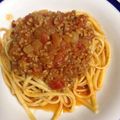 クックANLLO1☆'s cooksnap of when they made 我が家のミートソーススパゲティ.