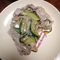 ちゃぎー's cooksnap of when they made 豚肉とズッキーニのタレ炒め.