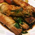 あやかんぱり's cooksnap of when they made すき焼風肉巻き♡.