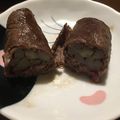 nyankey66's cooksnap of when they made 牛肉のごぼう巻き 甘辛煮.