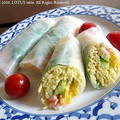 motchan's cooksnap of when they made 超簡単！！生春巻きの皮.