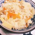 白米広重's cooksnap of when they made 失敗なし☆たけのこごはん♪.