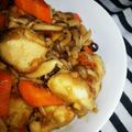 ゆかえる331's cooksnap of when they made 鶏肉としめじの蜂蜜黒酢炒め.
