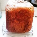 雲雀ころね's cooksnap of when they made ＊塩麹ふすま全粒粉食パン＊早焼きコース.
